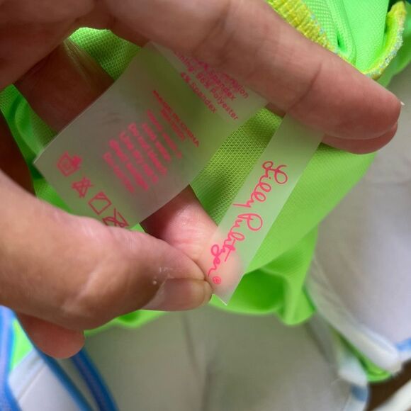 Lilly Pulitzer Surf Gypsea Palma Swimsuit Size 0 - Picture 6 of 8